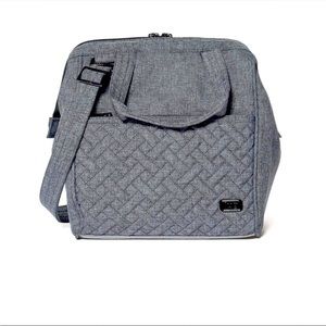 NWT: LUG CHEWY CROSSBODY LUNCH TOTE LIKE CROSSBODY BAG -HEATER GREY -SOLD OUT